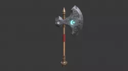 Fantasy LowPoly Axe