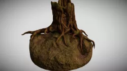 Fantasy tree trunk