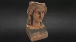 Female head of a herm