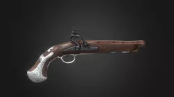 flintlock pistol