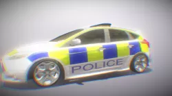 Ford Focus British Police Car, UK