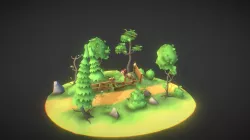 Forest Diorama