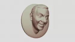 Fridge Magnet Mr Bean Head