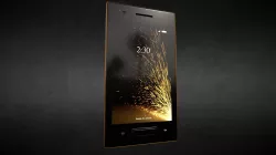 Gold Cover Cellphone