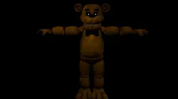 Golden Freddy (NOT OFFICIAL MODEL BY SCOTT)