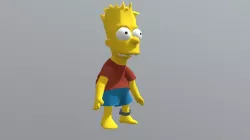 Hugo Idle (animated) simpsons