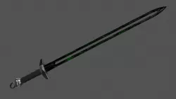 Infested Obsidian Sword