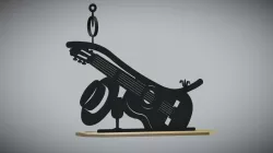 Jamonero Guitarra - Forja Campos