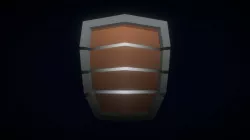 Low Poly Iron SHIELD