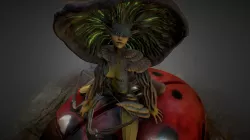 Magic Mushroom Warrior