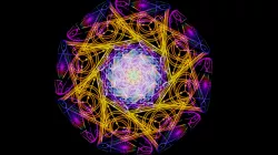 Mandala Low Poly Holy Geometry