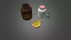 Medical ascorbic bottles