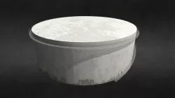 Medium oil tank - fixed roof