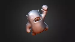 Melvin Sculpture 1st Attempt