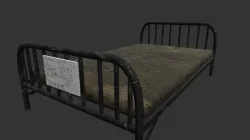 Mental Asylum - Patient Bed