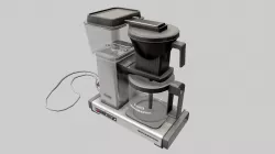 MoccaMaster Coffee Machine (Rigged | Low Poly)
