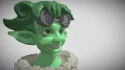 mochi the Goblin Bard