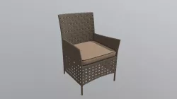 Pinery Dining Chair Brown & Beige - 703790