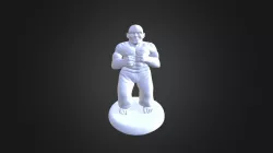 RPG Mini Melee Dwarf 3D Print