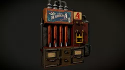 Steampunk Cigarette Dispenser