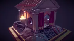 Temple At Night (Modular Kit) 02