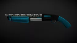 TF2 - Debrief Case Shotgun (Blu)