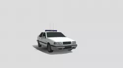 Volvo Police Car-British Police