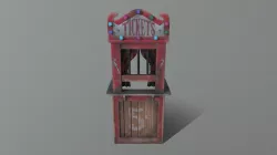 1940's Horror Ticket Booth