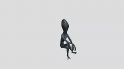 Aien2 Female Sitting Pose