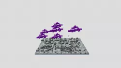 alien moon landing scene