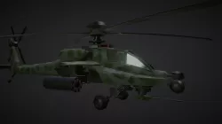 Attack helicopter