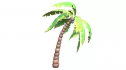 Cartoon Palm Tree
