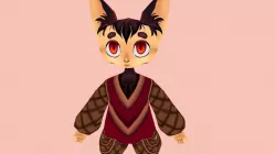 Cat Boi - Low poly