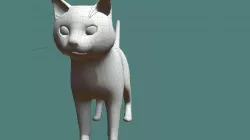 Cat Low Poly