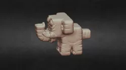 Cube elephant - printable