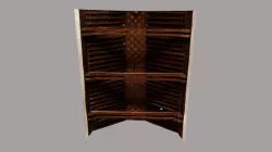 Fragmento cubierta de madera