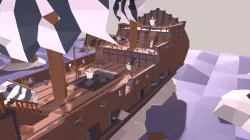 Ghost Ship Low Poly