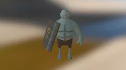 goblin and shield