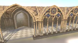 Gothic temple