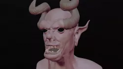 Grotesque Demon - Leonardo Da Vinci