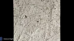 Heart graffiti in Villarrubia Jail (Spain)