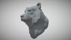 Higher Poly Bear with Textures