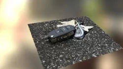 Keys (raw 3D model from AutoDesk Remake)