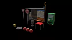 Korea Urban Props 1