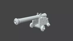 Low Poly Cannon