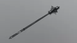 Low-poly War Mace