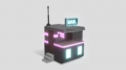 Maxim Ket - 3D Model - Cyberpunk Bar