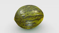 Melon Photogrammetry LowPoly 4K
