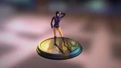 Neo Tokyo Assassin (My First 3D Model)