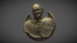 Pope John Paul II, Relief by Siegfried Gross